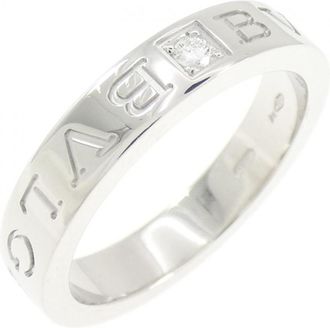 Bulgari White Gold (18K) Band Ring (Pre-Owned)