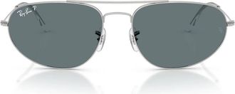 Ray-Ban Sunglasses Rb3945 003/3 R Silver/Dark Blue Unisex Polarized