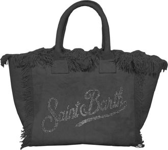 MC2 Saint Barth Handbags, female, Black, Size: ONE SIZE Mini Vanity Bag