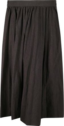 Balenciaga Midi Skirts, female, Black, Size: 2XS Hybrid Midi Skirt