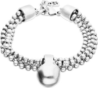 UNOde50 Bracelet with Silver Threads and Large Dial at Nordstrom