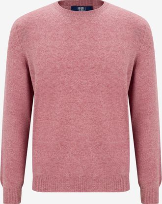 Fedeli Rundhalspullover aus Jersey