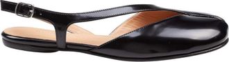 Maison Margiela Brushed Leather Ballerina Flat