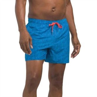 Southern Tide Dive In Swim Trunk In Mediterranean Blue