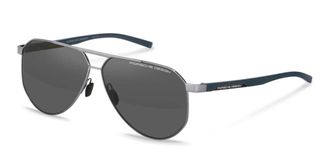 Porsche Design P8983 Polarized D419 Mens Sunglasses Grey Size 63