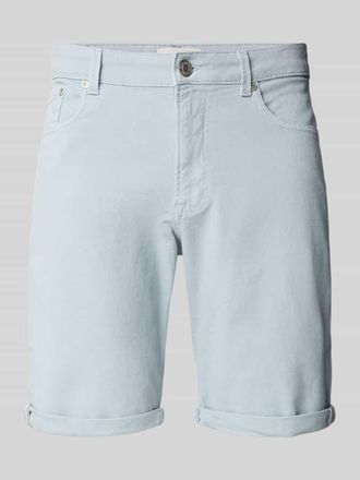 Jack & Jones Jack & Jones Jeansshorts mit Umschlag und Eingrifftaschen Modell RICK ALLEN in Hellblau, Gr&ouml;&szlig;e XXL