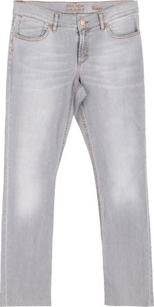 Escada Escada gewassen jeans met rechte pijpen in lichtgrijs katoenen denim