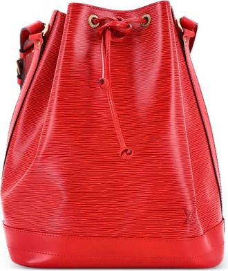 Louis Vuitton Noe Handbag Epi Leather Large bucket bag - Rood