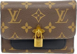 Louis Vuitton Brown Wallet (Tri-Fold) (Pre-Owned)