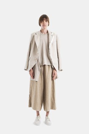Comme Des Gar&ccedil;ons Womens Ecru Oversize T-Shirt Beige T-Shirts And Polos