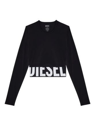 Diesel Melissa-D-Pop top - women - Polyamide/Elastane - M - Black
