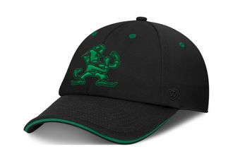 Top of the World Fanatics - NCAA Notre Dame Fighting Irish Unstructured Quick Release Strapback Cap, black, One Size