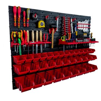 OEM Tablero De Herramientas Para Taller De 115x78 Cm + 34 Bandejas