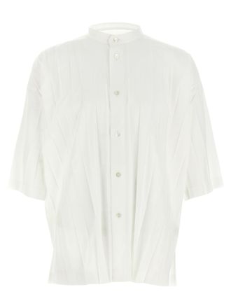 Homme Pliss&eacute; Issey Miyake Mens Edge Shirt Shirt