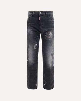 Dsquared2 Teddy dark wash stretch denim Jeans Male 52