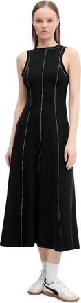 Desigual Nantes Jurk - Dames - Casual kleedjes - Zwart - XS - Katoen - Kleedjes