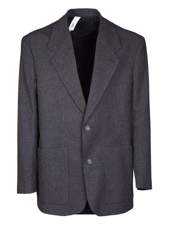 Hevò single-breasted blazer - men - Fabric - 48 - Grey