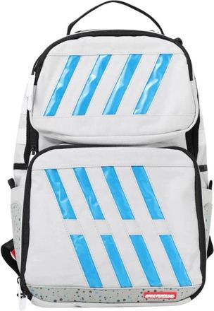 Sprayground Backpacks, male, Multicolor, ONE SIZE, Striped Multicompartment Backpack