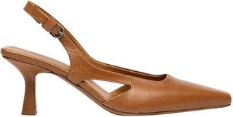 Want Les Essentiels Holton Smooth Leather Slingback Heels in Cuero at Nordstrom, Size 39