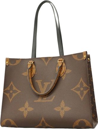 Louis Vuitton Brown Tote Bag (Pre-Owned)