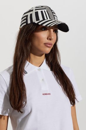 Versace Baseball Cap, Unisex, Black