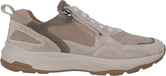 Waldl&auml;ufer H-Tom Sneaker - Heren - Outdoorschoenen - Beige - 40 1/2 EU - Leer - Fitness