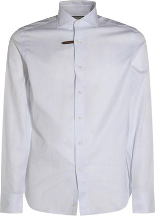 Canali Camicia a righe - Bianco