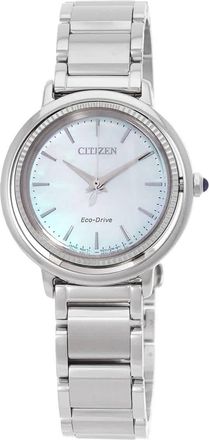 Citizen L Eco-Drive Blue Mother of Pearl Dial Ladies Watch EM1100-84D