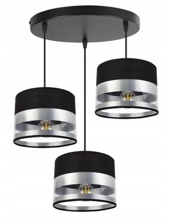 OEM L&aacute;mpara De Techo Moderna Colgante Pantalla Led Cromada