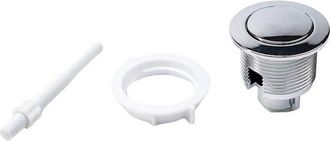 No Brand Bot&oacute;n Pulsador Del Inodoro, Bot&oacute;n De Descarga Simple Para Ba&ntilde;o De 38 Mm, Bot&oacute;n Del Tanque De Agua, Pieza Est&aacute;ndar De La Cisterna Para Inodoro De Ba&ntilde;o
