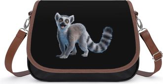 Generic Cute Lemur Fashion Womens Crossbody Bags Novelty Handbag Shoulder Bag Purse