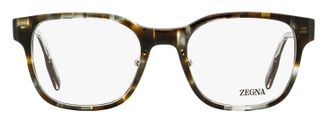 Ermenegildo Zegna EZ5253 Square Acetate Eyeglasses - Gray