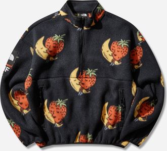 The North Face Sky High Farm Goods Sherpa Fleece Black / Strawberry Moon Print