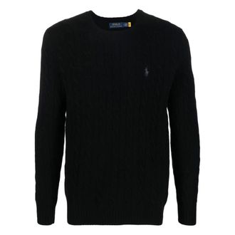Ralph Lauren Heren, Truien, Zwart, Maat: L Kasjmier