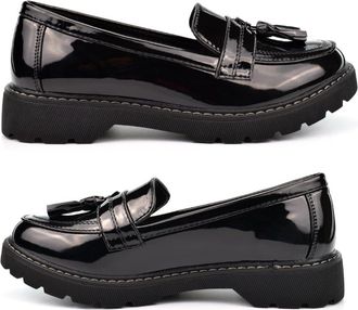 Generic Girls School Shoes Ladies Formal Shoes Size 4 Girls School Shoe Size 7 Ladies Loafer Womens Work Shoe Womens Loafer Loafers Block Heels Block Heel Wor