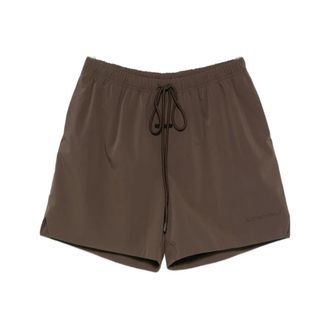 Fear of God Beachwear, male, Brown, Size: 2XL Essentials Short