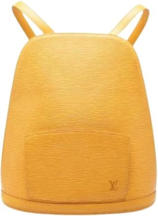Louis Vuitton Pre-owned Backpacks, female, Yellow, Size: ONE SIZE Pre-owned Backpack