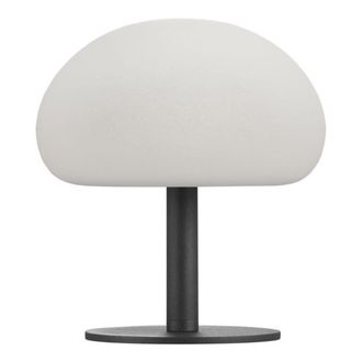 Nordlux L&aacute;mpara de exterior en metal negro polipropileno blanco di&aacute;m:20cm