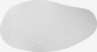 Sklum Specchio Da Parete Irregolare 140x75 Cm Per Bagno Con Luce Led E Antiappannamento Riben Sklum