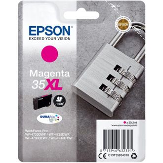 Epson Padlock C13t35934020 Cartucho De Tinta 1 Pieza(s) Original Alto Rendimiento (xl)