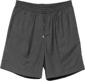 BRIGLIA 1949 Molokaip Pleated Drawstring Shorts