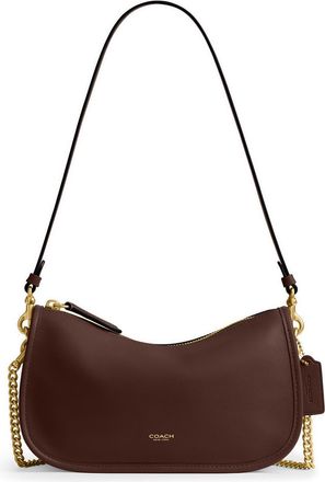 Coach Waverly Grained Leather Cross-body bag - Brown - One Size