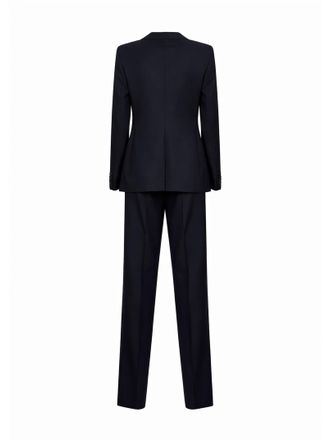 Tagliatore Womens Suit Parigi Blue Virgin Wool Trouser Suits