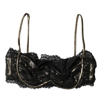 Dolce & Gabbana Bras, female, Black, Size: XS Balconette Bra