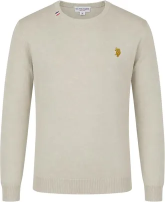 U.S.Polo Association U.s. Polo Assn., Uomo, Maglie, Beige, M, new