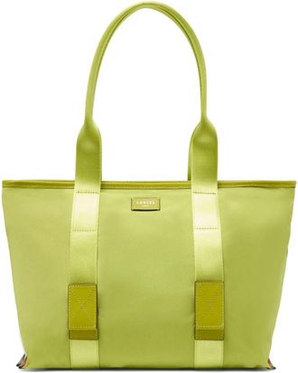 Lancel Cabas / Shopping Mistral Pliable Tropical - Dames - Shoppers - Groen - ONE Size - Nylon - Tassen