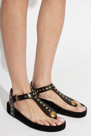 Isabel Marant Enore Sandals, Womens, Black