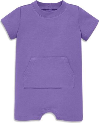 primary Baby Sweatshort Shortie in Violet at Nordstrom, Size 12-18M