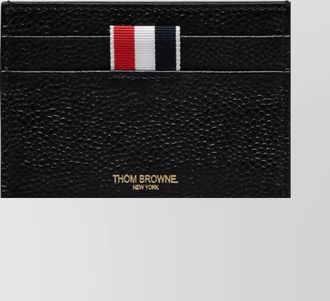 Thom Browne pebble grain leather cardholder