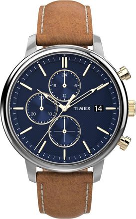 Timex TW2U39000 Mens Chicago Watch - Silver - One Size